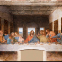 la ultima cena Leonardo Da Vinci